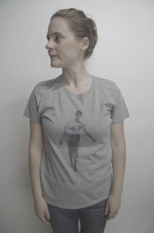 Deer Keeps Pace Tee